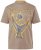 JP1880 844644 Aerosmith T-shirt Donkertaupe - Band T-shirts - Band t-shirts vanaf 2XL