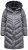 Ulla Popken 844764 HYPRAR gewatteerde jas met metallic glans Antraciet - Jassen - Grote maten dames jassen