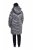 Ulla Popken 844764 HYPRAR gewatteerde jas met metallic glans Antraciet - Jassen - Grote maten dames jassen