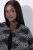 Ulla Popken 844981 Gestructureerde blazer met ronde hals Zwart - Blazers - Damesblazers in grote maten