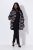 Ulla Popken 844981 Gestructureerde blazer met ronde hals Zwart - Blazers - Damesblazers in grote maten