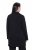 Ulla Popken 845026 Overshirt met zebrastructuur Zwart - Jassen - Grote maten jassen voor dames