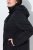 Ulla Popken 845111 Parka Zwart - Jassen - Grote maten dames jassen