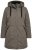 Ulla Popken 845111 Parka Donkergroen - Jassen - Grote maten dames jassen