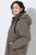 Ulla Popken 845111 Parka Donkergroen - Jassen - Grote maten dames jassen