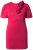 Ulla Popken 845148 Gebloemde bodycon jurk Magenta - Kleedjes - Jurken in elke maat