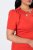 Ulla Popken 845150 Bodycon jurk met korte mouwen Rood - Kleedjes - Jurken in elke maat