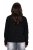 Ulla Popken 845262 Teddy jack Zwart - Jassen - Grote maten jassen voor dames