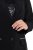 Ulla Popken 845336 Oversized stretch blazer met twee knopen Zwart - Blazers - Damesblazers in grote maten