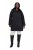 Ulla Popken SYMPATEX Triple Function Jacket Black - Jassen - Grote maten jassen voor dames