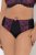 Ulla Popken 845885 Gebloemde slips met kant Roze - Slips - 