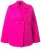 Ulla Popken 846021 Fleece jas Roze - Jassen - Grote maten dames jassen