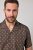 JP1880 Boxy Cuba Short Sleeve Shirt Brown - Hemden - Overhemden Grote Maten Heren