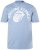 JP1880 846221 Rolling Stones Tongue T-shirt Lichtblauw - Band T-shirts - Band t-shirts vanaf 2XL