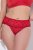 Ulla Popken 846235 Hipsters met kant Rood - Slips - 