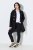 Ulla Popken 846278 Softshell jas Zwart - Jassen - Grote maten dames jassen