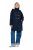 Ulla Popken 846278 Softshell jas Donkerblauw - Jassen - Grote maten dames jassen