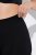 Ulla Popken 846491 3/4 panty legging met kant Zwart - Panty's & sokken - 
