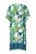 Ulla Popken 846493 Bedrukte jurk Petrol - Kaftans - 