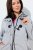 Ulla Popken 846744 Softshell jack Grijs gemêleerd - Jassen - Grote maten jassen voor dames