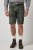 JP1880 846895 Bermuda van geitensuède Donkerolijf - Shorts - Grote Maten Korte Broeken Heren