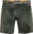 JP1880 846895 Bermuda van geitensuède Donkerolijf - Shorts - Grote Maten Korte Broeken Heren
