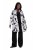 Ulla Popken 846923 Bedrukte blazer met sjaalkraag Taupe - Blazers - Damesblazers in grote maten