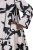 Ulla Popken 846923 Bedrukte blazer met sjaalkraag Taupe - Blazers - Damesblazers in grote maten