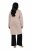 Ulla Popken 846929 Jas Beige - Jassen - Grote maten dames jassen