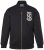 STHUGE 847083 Varsity jack van scubastof Zwart - Jassen - Grote Maten Herenjassen