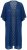 Ulla Popken 847654 Bedrukte jurk Donkerblauw - Kaftans - 