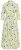 Ulla Popken 848081 Gestreepte blousejurk Wit - Maxi jurken - Grote maten maxi jurken