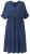 Ulla Popken 848224 Midi-jurk met trekkoord Donkerblauw - Midi jurken - Midi-jurken in grote maten