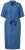 Ulla Popken 848491 Blousejurk Denimblauw - Midi jurken - Midi-jurken in grote maten