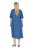 Ulla Popken 848491 Blousejurk Denimblauw - Midi jurken - Midi-jurken in grote maten