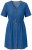 Ulla Popken 848597 Blousejurk Denimblauw - Blousejurken - 