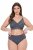 Ulla Popken 848693 Slips met kant Antraciet - Slips - 