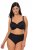 Ulla Popken 848803 Slips met kant 3-pack Zwart - Slips - 
