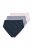 Ulla Popken 848803 Slips met kant 3-pack Lichtblauw - Slips - 
