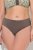 Ulla Popken 848826 Strings met dierenprint 3-pack Taupe - Slips - 