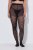 Ulla Popken 849049 Gestreepte panty 40 den Zwart - Panty's & sokken - 