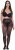 Ulla Popken 849049 Gestreepte panty 40 den Zwart - Panty's & sokken - 