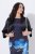 Ulla Popken 849457 Bolero Zwart - Jassen - Grote maten jassen voor dames