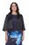 Ulla Popken 849457 Bolero Zwart - Jassen - Grote maten jassen voor dames