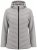 Ulla Popken 849472 Gewatteerd jack Grijs - Jassen - Grote maten jassen voor dames