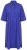 Ulla Popken 849541 Blousejurk met korte mouwen en trekkoord Violet - Blousejurken - 
