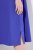 Ulla Popken 849541 Blousejurk met korte mouwen en trekkoord Violet - Blousejurken - 