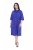 Ulla Popken 849541 Blousejurk met korte mouwen en trekkoord Violet - Blousejurken - 