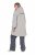 Ulla Popken 849552 Gewatteerde jas Grijs - Jassen - Grote maten dames jassen