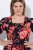 Ulla Popken 849593 Gebloemde blousejurk Donkerblauw - Maxi jurken - Grote maten maxi jurken